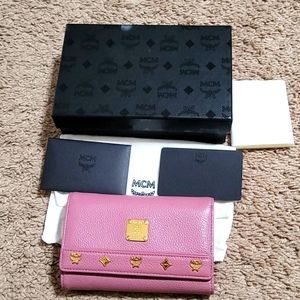 MCM trifold wallet.